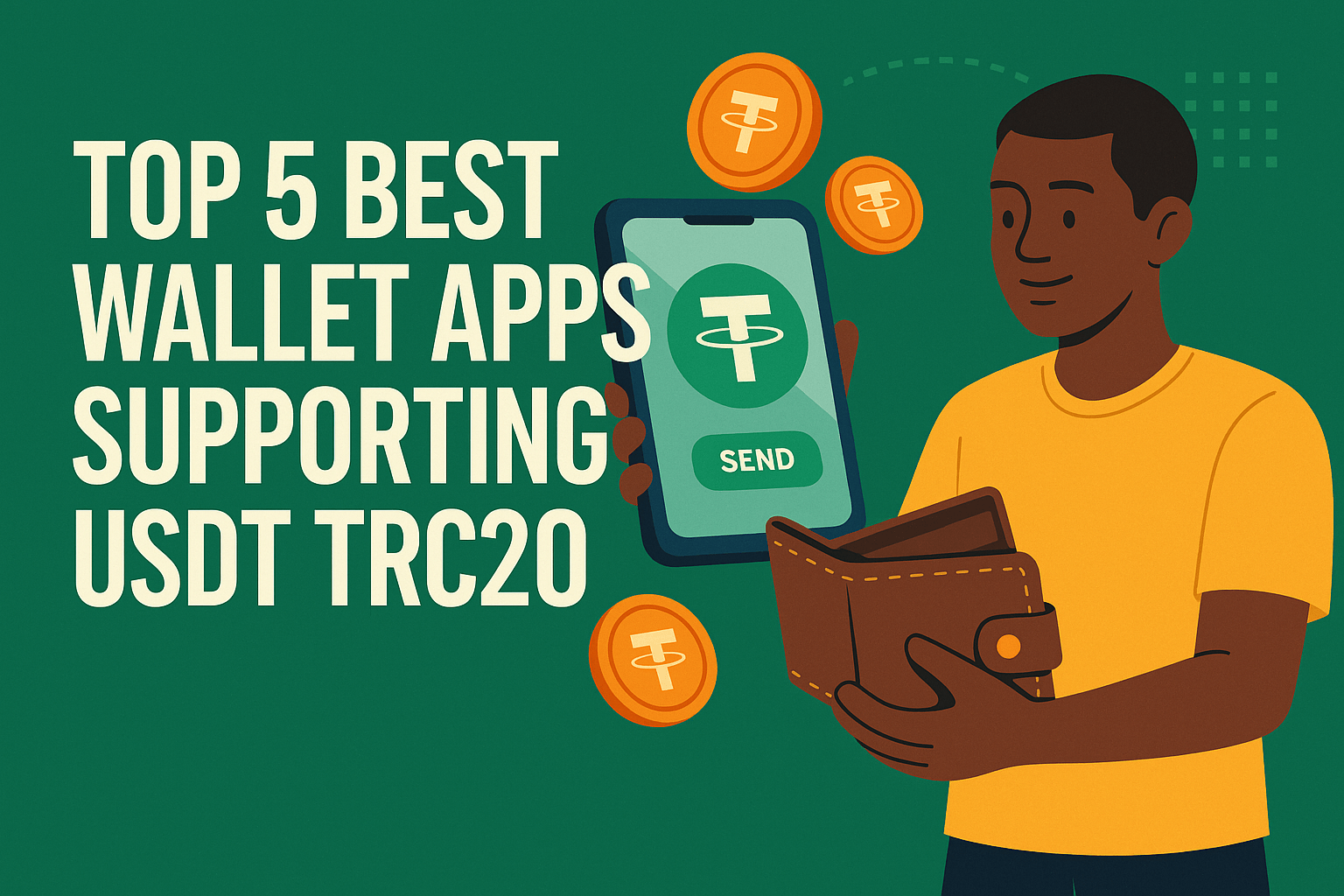 Top 5 Best Wallet Apps Supporting USDT TRC20