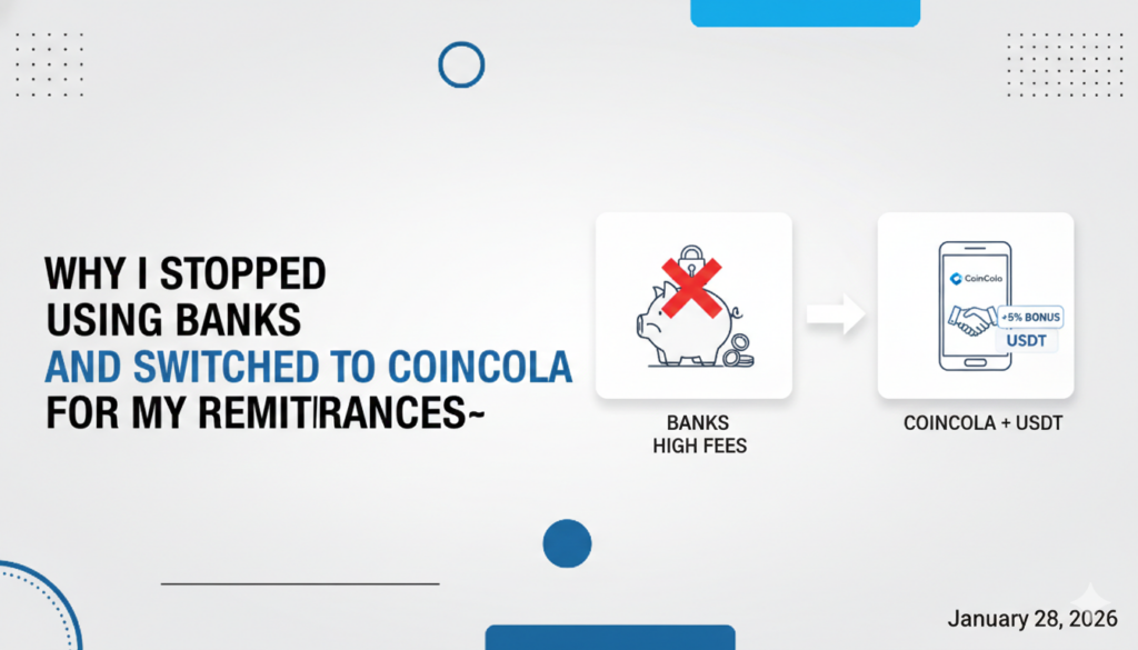 Why I Stopped Using Banks and Switched to CoinCola for My Remittances